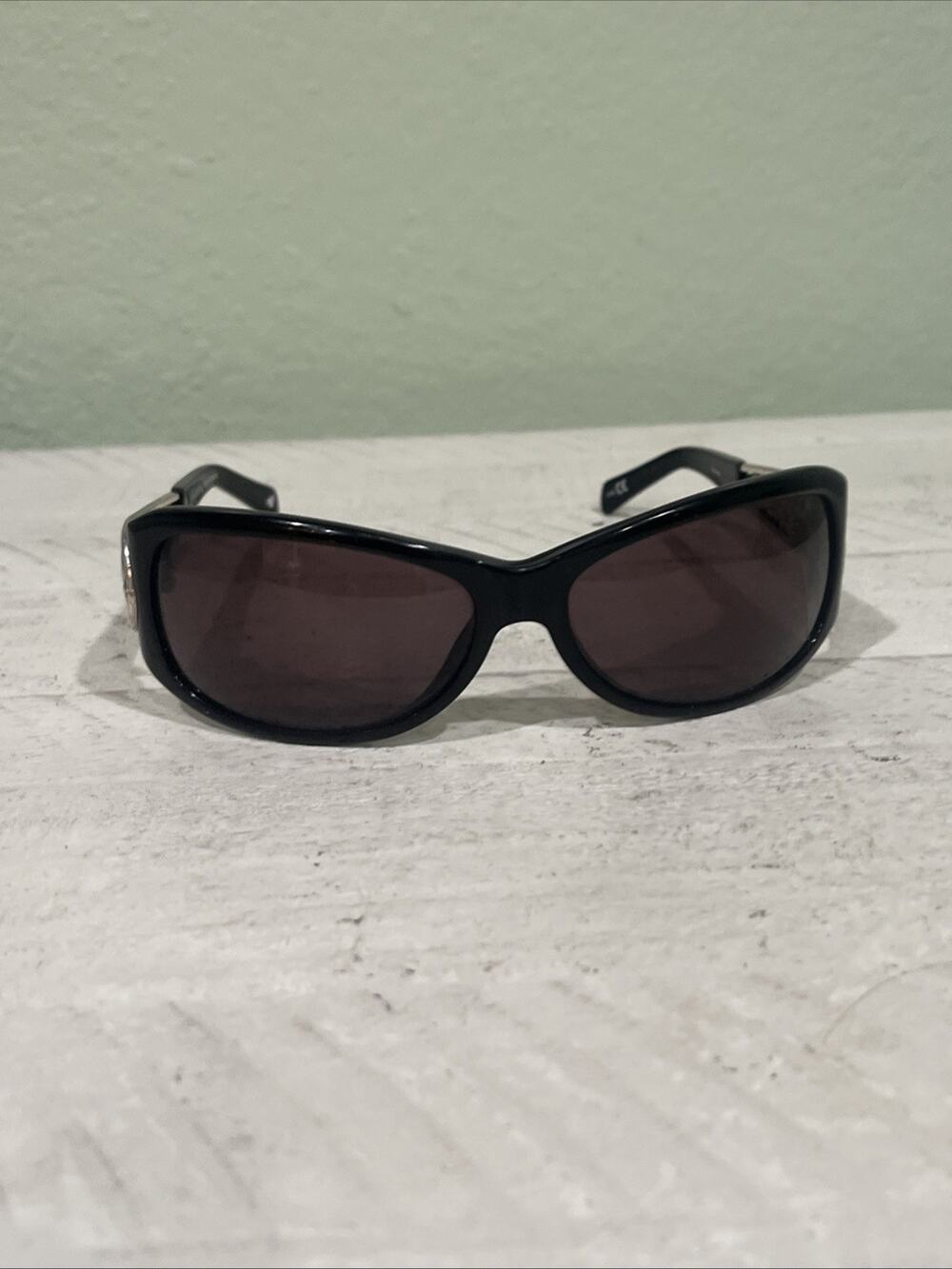 Brighton Contempo Oversize Sunglasses Silver Tone Embellished A11373-125